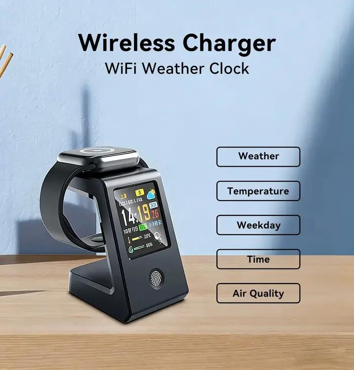 Horloge météo intelligente WiFi