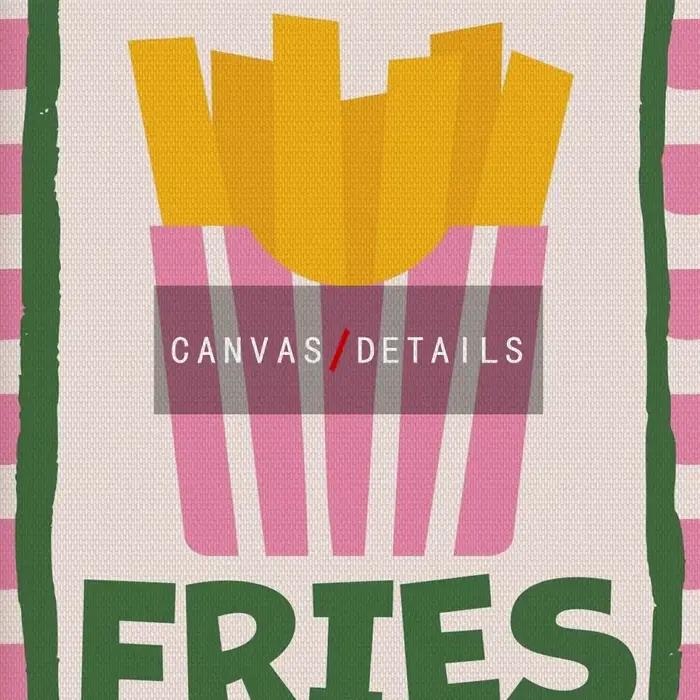 Affiche de citation artistique couleur alimentaire