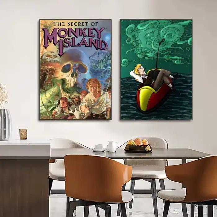 Affiche sur toile de calligraphie