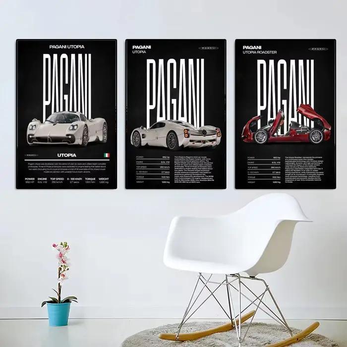 Affiche Super Car P-Pagani