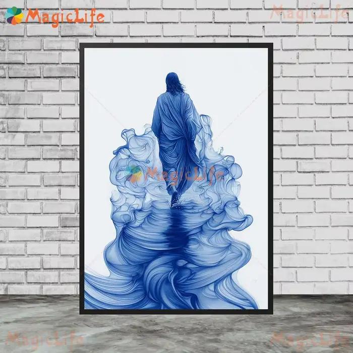 Affiche murale de la religion de Jésus et du christianisme