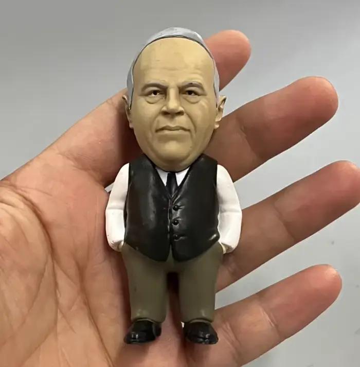 8-10 Cm dessin animé célèbre leaders militaires figurine poupée Pvc modèle jouet à collectionner articulé fait à la main cadeau pour les âges