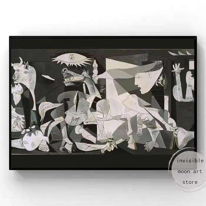 Affiches d'art abstraites de la série Picasso pour la décoration intérieure