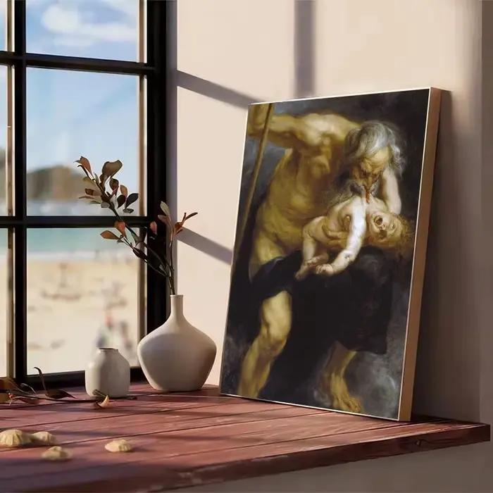 F-Francisco De Goya affiche autocollants peinture murale auto-adhésive Stickers muraux pour chambre salon maison HD décor cadeau
