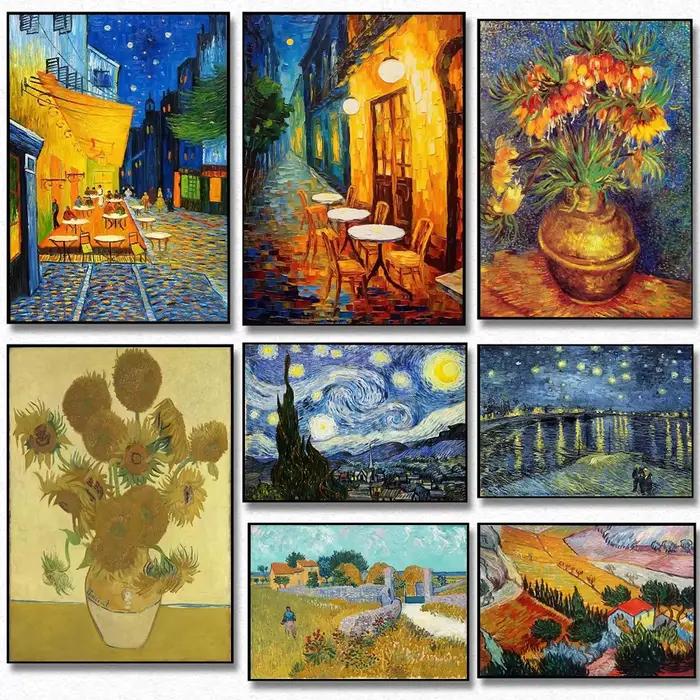 Peintures Vincent van Gogh imprimées HD