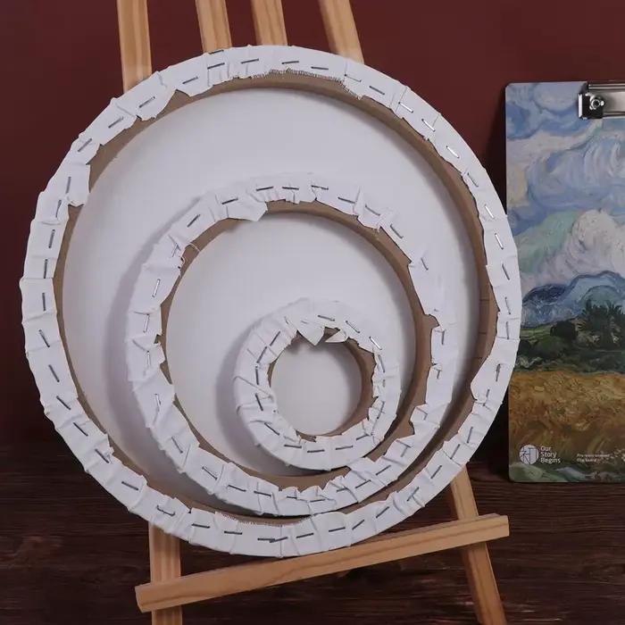 Planche à dessin en toile vierge multi-tailles pour artiste