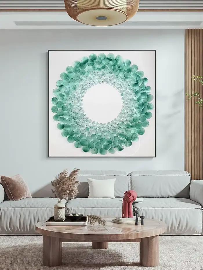 Peinture décorative tridimensionnelle moderne