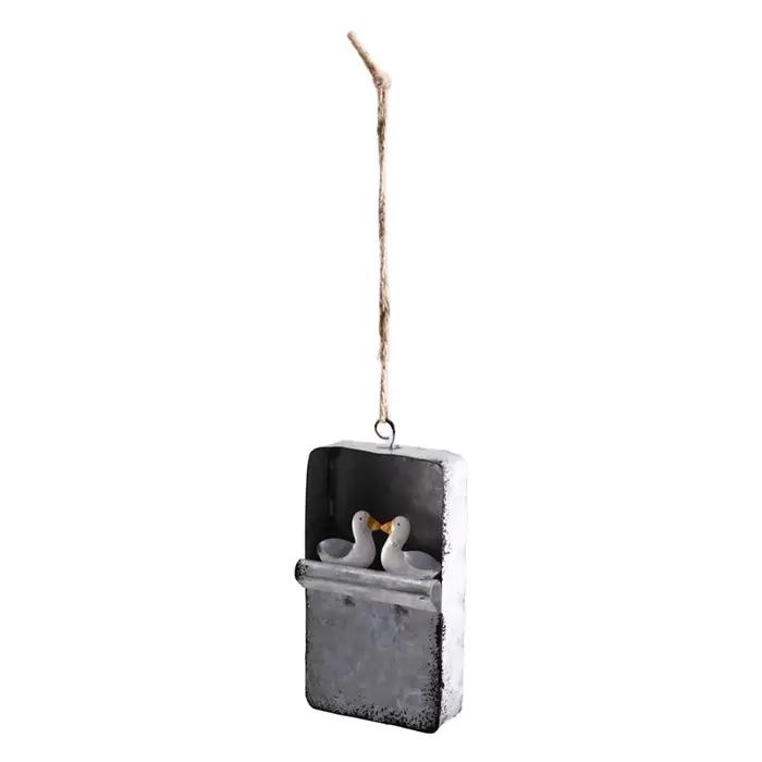 Ornement de canard suspendu décoratif pour porte de couloir
