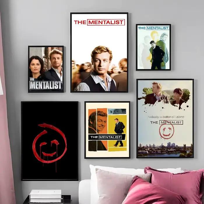 Affiche d'art TV The M-Mentalist avec imprimés