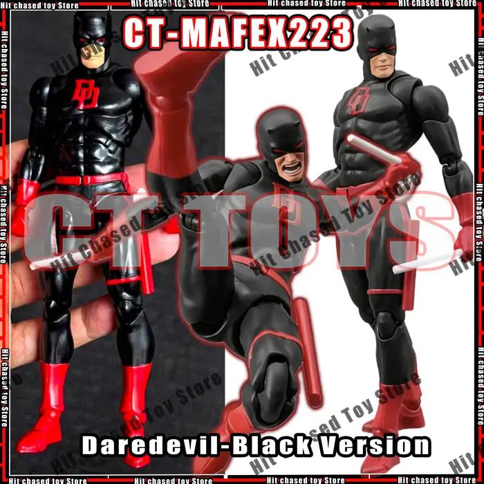 Nouveau Ct jouets Daredevil Figure Mafex 223 Version noire SHF Anime Figurine Statue modèle mobile cadeaux enfants jouets