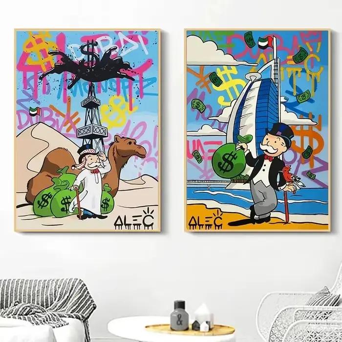 Affiche murale avec Graffiti de rue