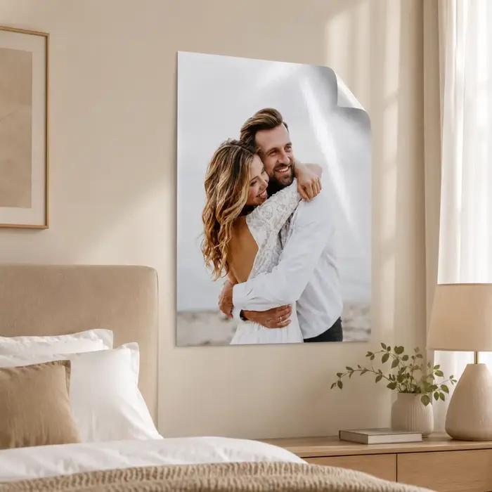 Impression d'affiches autocollantes personnalisées — Disponibles en différentes tailles