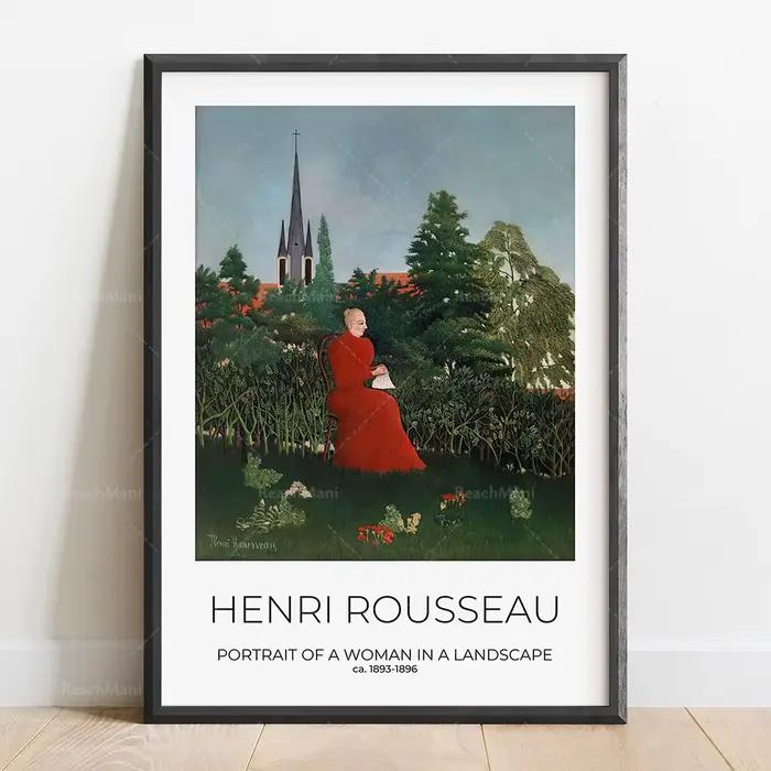 Affiche d'exposition d'art de peinture classique