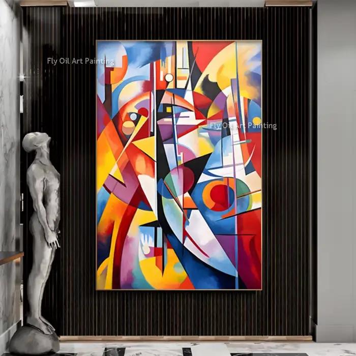 Peinture à l'huile peinte à la main Wassily Kandinsky