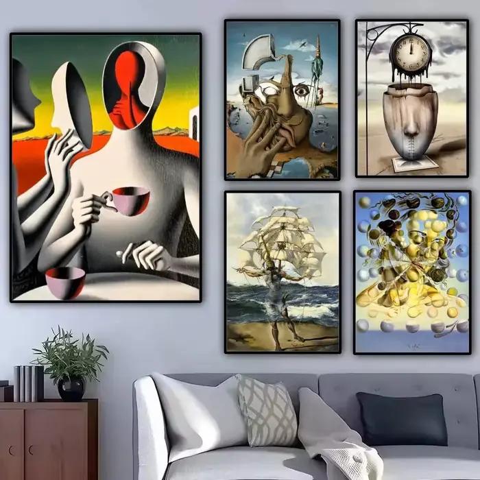 Peinture à l'huile par numéros Salvador Dali