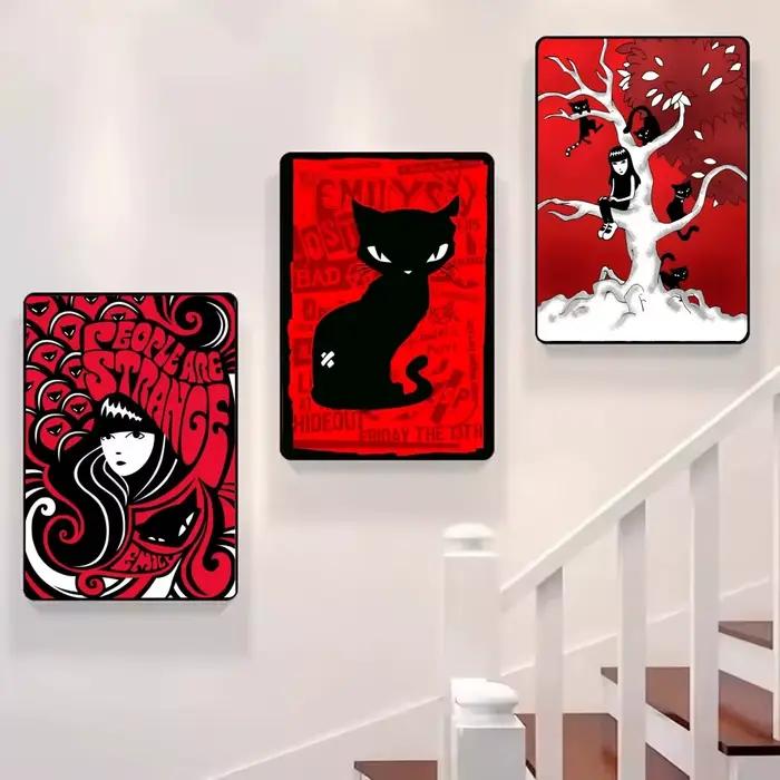 Affiche de bande dessinée E-Emily the S-Strange