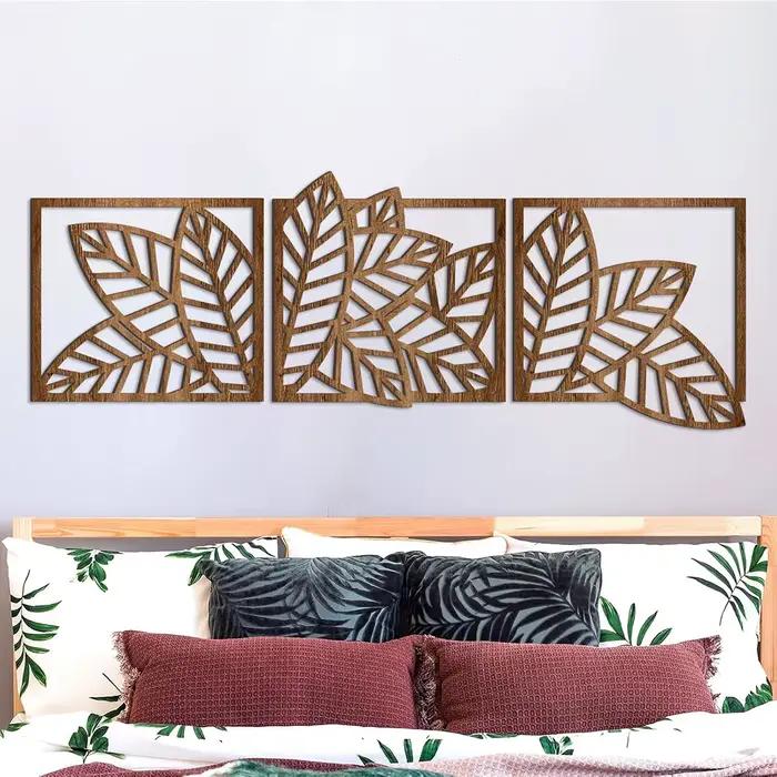 Décoration murale en bois