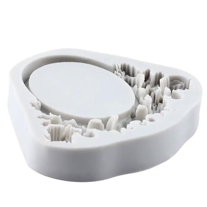 Cadre Photo baroque, moules en Silicone