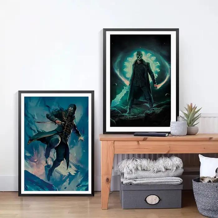 Affiche Vintage de jeu Dishonored