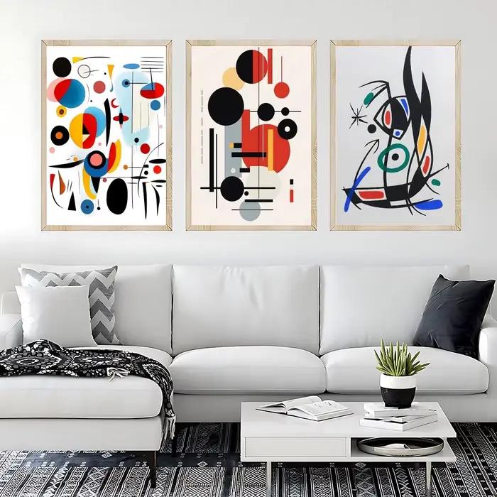 Joan Miro – affiche d'exposition abstraite Vintage
