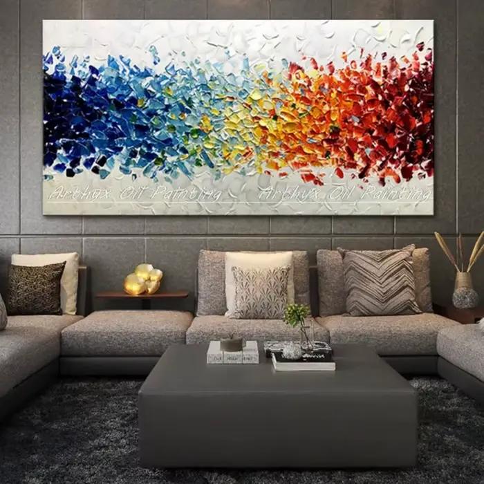Classique Abstrait Esthétique Mur Art Bloc Texture HD Huile Sur Toile Affiches Et Impressions Maison Chambre Salon Décoration