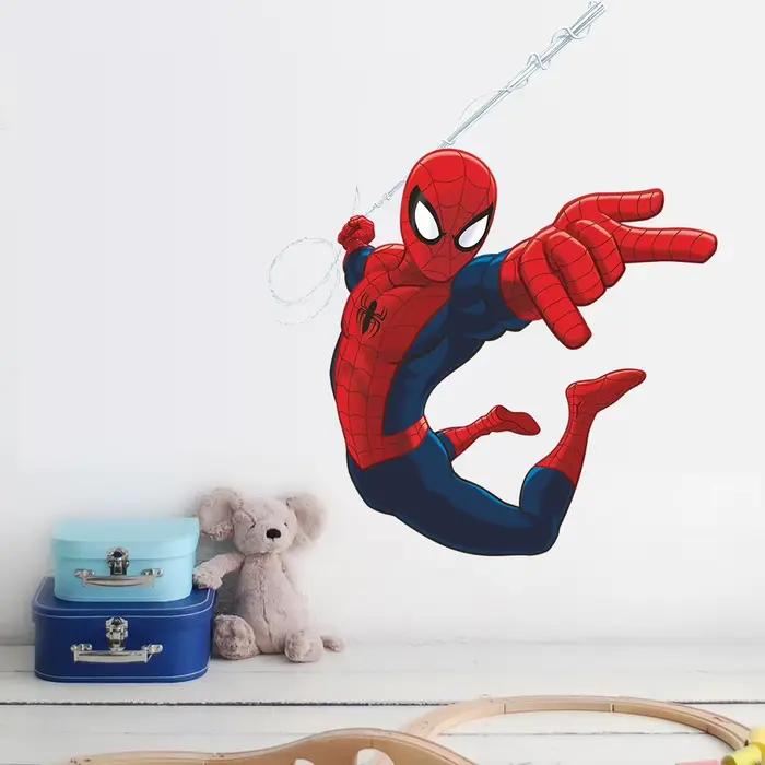 Autocollants muraux créatifs Super héros Spiderman