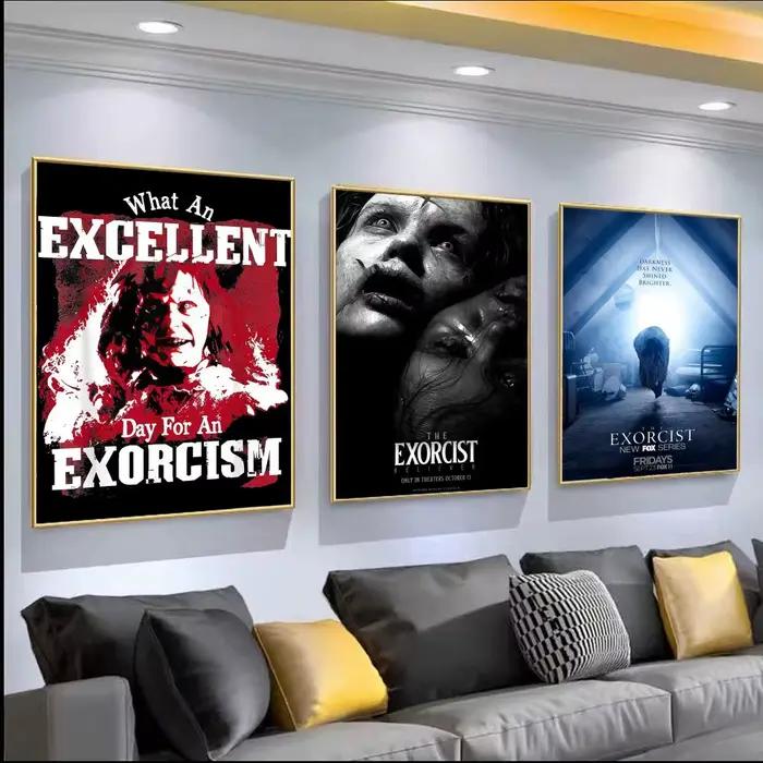 Affiche de film d'horreur classique The E-Exorcist