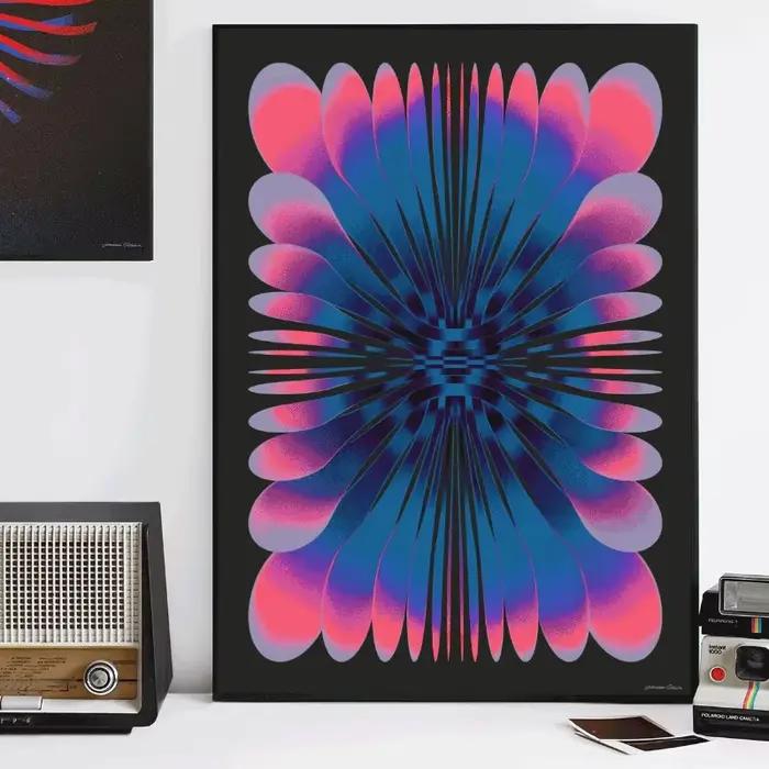 Futurisme abstrait, Art mural