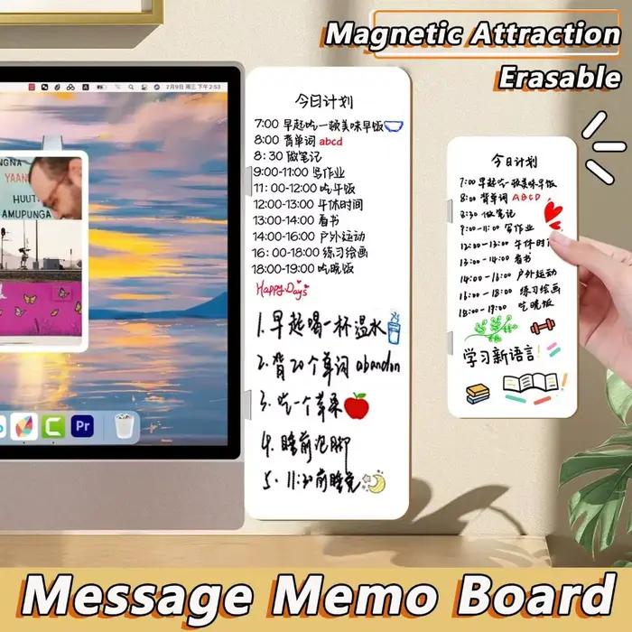 Tableau mémo de messages réinscriptible