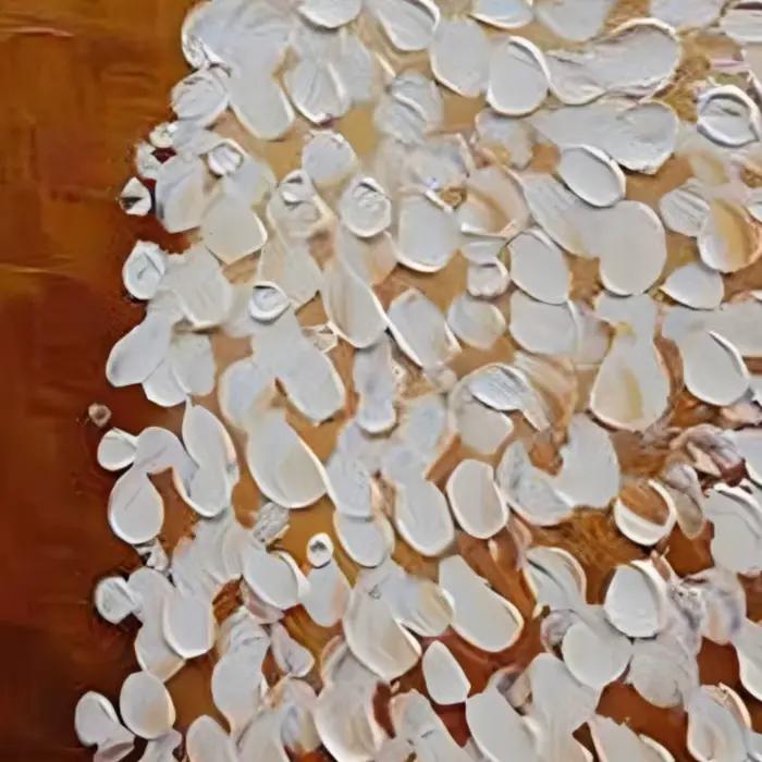 Danseur de ballet peint à la main peinture abstraite couteau à palette sur toile