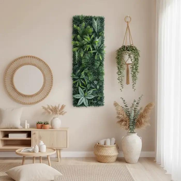 Mur végétal artificiel 40x120cm