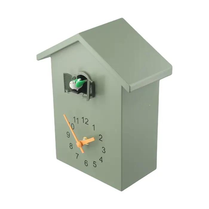 1pc horloge équipement cuisines salon bureaux modernes chambre fournitures Art alimenté par batterie chambres oiseau