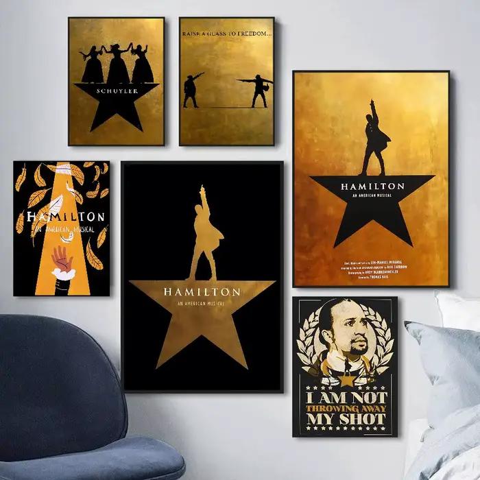 Affiche de théâtre Musical classique h-hamamilton