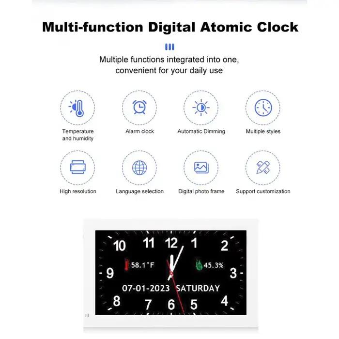 Horloge numérique avec calendrier