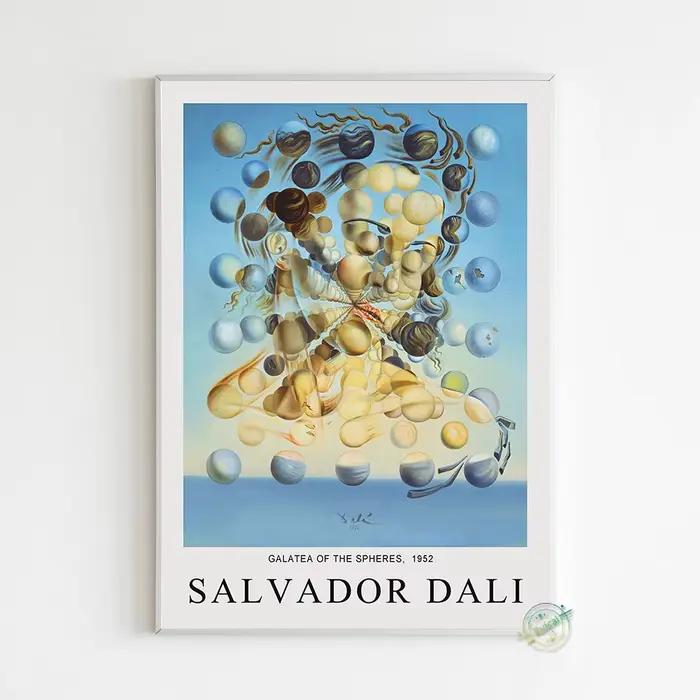 Affiche surréalisme de Salvador Dali