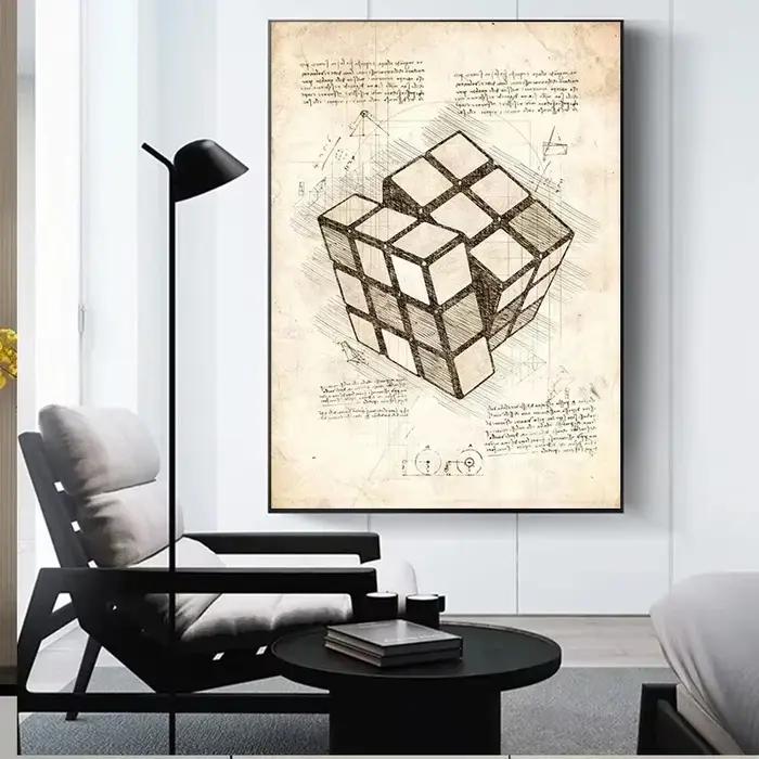 Affiche de jeu vidéo Pop Vintage