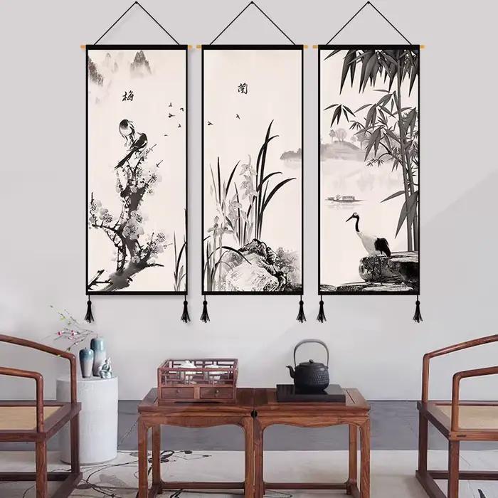 Peinture décorative de paysage chinois