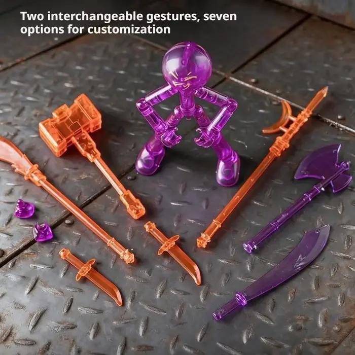 Figurine articulée 3D à poser soi-même