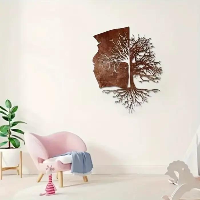 Décoration murale arbre de vie 1 pièce