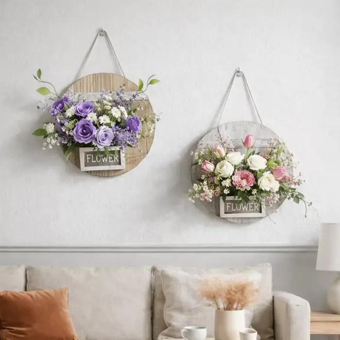 Décoration murale en bois
