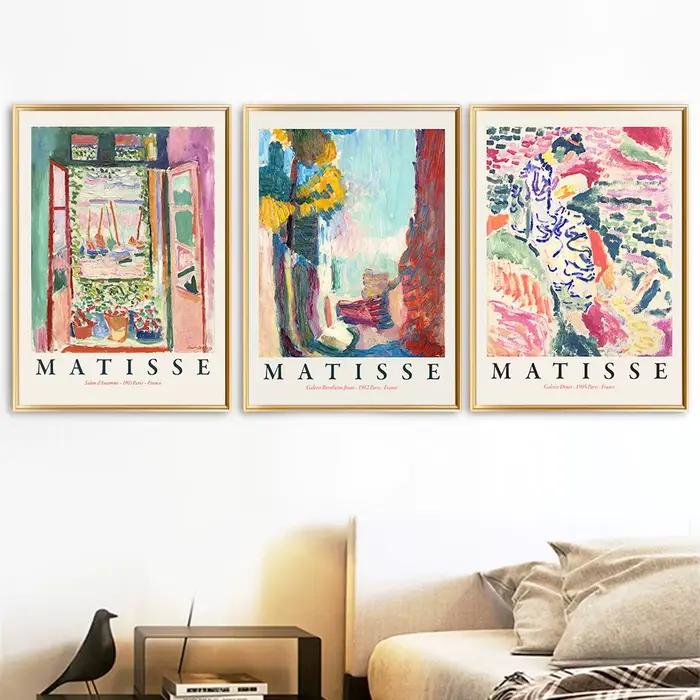 Matisse – affiches et imprimés de paysage abstrait rétro
