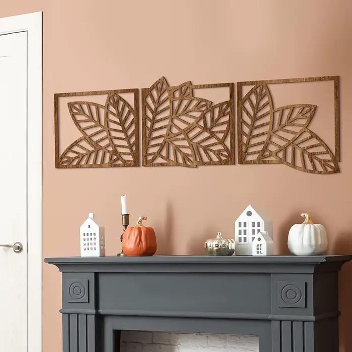 Décoration murale en bois