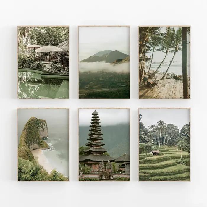 Toile d'art imprimée Bali