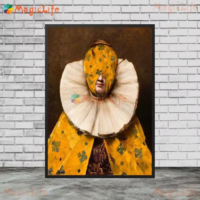 Affiches de Portrait Vintage de l'homme de la Renaissance