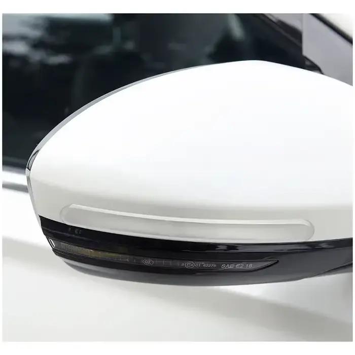 Plaque de protection Anti-collision pour rétroviseur, autocollant pour bord de porte de voiture, bandes de Protection transparentes anti-rayures