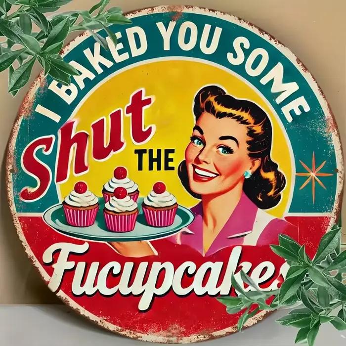 Décoration murale bohème « I Baked You Some Cupcakes » - pour la maison