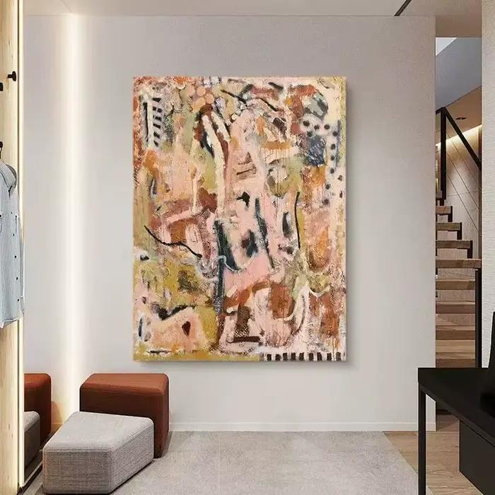Peinture à l'huile peinte à la main