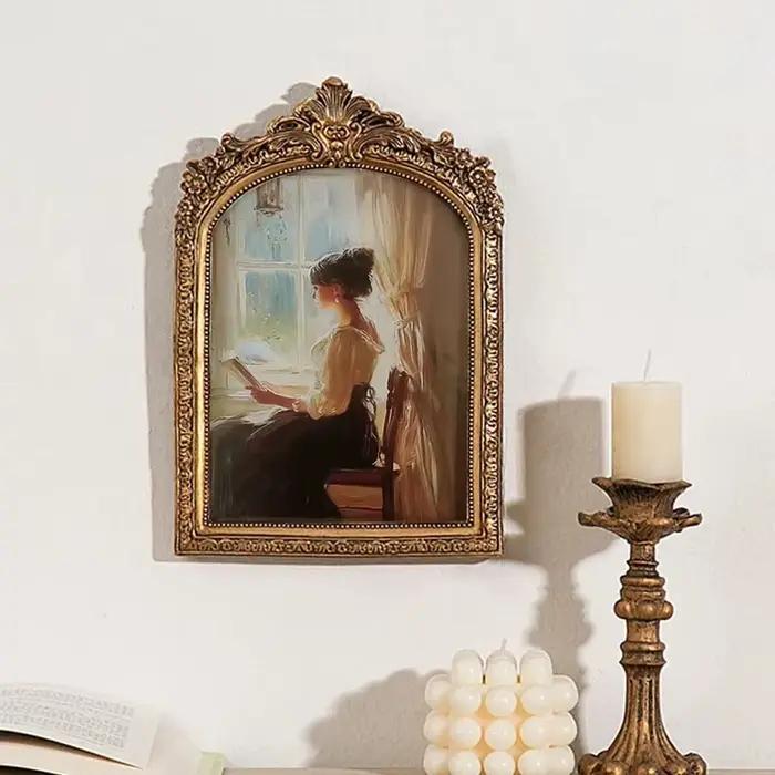 Cadre Photo Antique en forme d'arc
