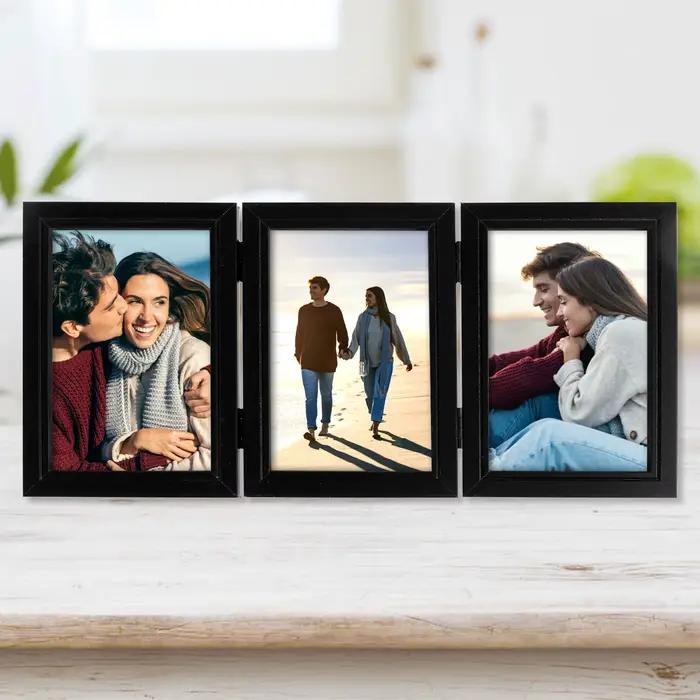 Cadre photo en bois personnalisé pour murs