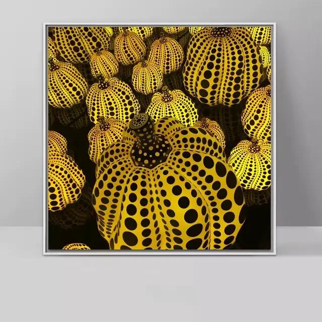 Affiches abstraites de Aliments de Yayoi Kusama